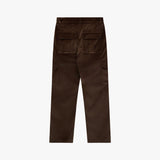 Strangerリラックスフィットヴェルベットカーゴパンツ(Brown)