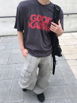 カルマロゴオーバーサイズ半袖Tシャツ 3C