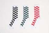[3PACK] 1507 Unisex Trouser Checker Board Socks - Color Pack