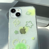 Clover Turtle Phone Case_glitter
