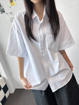 Hody Structured Oversized Boxy Shirt 4 color