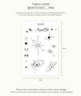 Artist MINI 03 [2ea] _Tattoo sticker