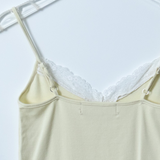 lace point sleeveless top 
