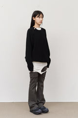 (W) Out Stitch Top