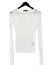 アウトソールシースルー長袖Tシャツ