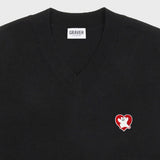 [UNISEX] Bear Red Heart Knit Vest