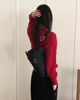 Hoonil Belt Nylon Shoulder Bag