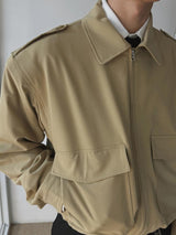 [Premium] 3 TAP Technical Epaulet Blouson (2color)
