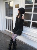 loose shirring boots