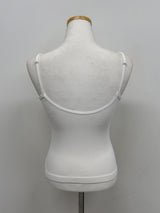 Lace Ribbed Bra Top Sleeveless