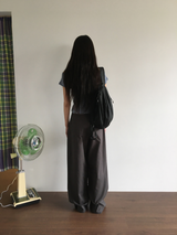 テッド ピンタック タブ パンツ (3color)