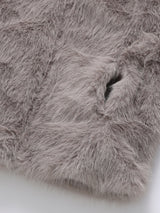 Hoodie fur jumper (Charcoal)