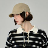 VA Stud Safari Ball Cap / Beige