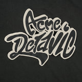 24FW GRAFFITI FONT LOGO SHORT SLEEVE T-SHIRT (OVERSEAS EXCLUSIVE) BLACK