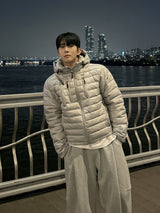 Tech multi-pocket hooded lightweight padding