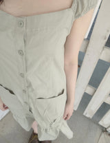 kiwi pocket one-piece