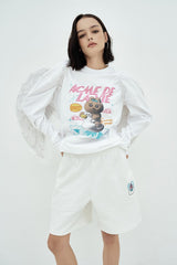 25SS オパンチュウサギズリーショートパンツ ホワイト