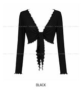 Needs Tie Bolero Cardigan