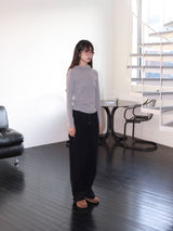 コーデュロイストラップパンツ (BLACK)