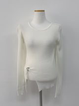 Ray Buckle Wrap Knit