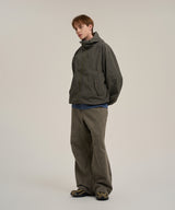 Biker Denim Pants - Khaki Brown