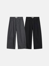 Avan stripe rivet slacks
