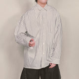 offset stripe shirt_white