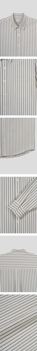 [Unisex] Clean stripe shirts(3color)