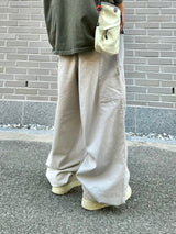 Stitch Dig Snap Wide Pants 2C