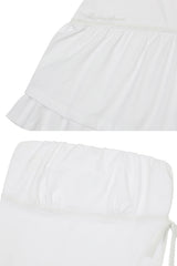 BELLA TUBE DRESS white