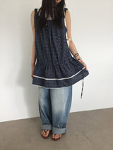 Bleach Relaxed Fit Denim (2color)
