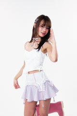 PLÜF Godet Base Skirt (Pink)