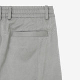FRONT ZIP CARGO PANTS ASH GREY