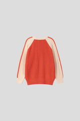 Pavラインカラーラウンドニット(3color)