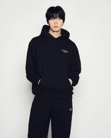 25FW BORDER LINE LONG PANTS BLACK