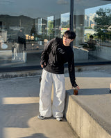 Face Track Line Snap Pants