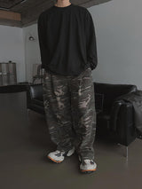 ASCLO カモフラージュタックスウェットパンツ (2color)
