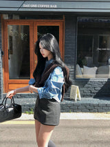 [BELLIDE MADE] 7 colors, daily standard cropped shirt