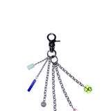 gemstone chain keyring 001