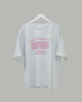 Bling lettering short sleeve t-shirt