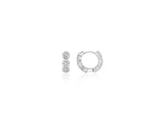 26SS★ Essence Silver (W) Moissanite Eclat One-Touch Earrings