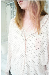 sheer rib button cardigan (2c)