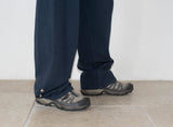 WIDE CUFFS COTTON PANTS (BLUE)