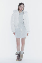 MISTY LOOSE DRESS light grey