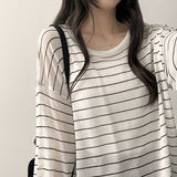 Eco du Point Dangara Long Sleeve Knit Tea