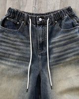 CROSS DEEP DENIM PANTS YB