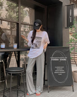 ラボプリンテッドショートスリーブドTシャツ