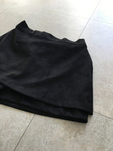 Suede mini skirt pt
