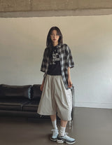 オフラインコットン半袖Tシャツ