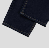Carry Of Back Lettering Denim Pants